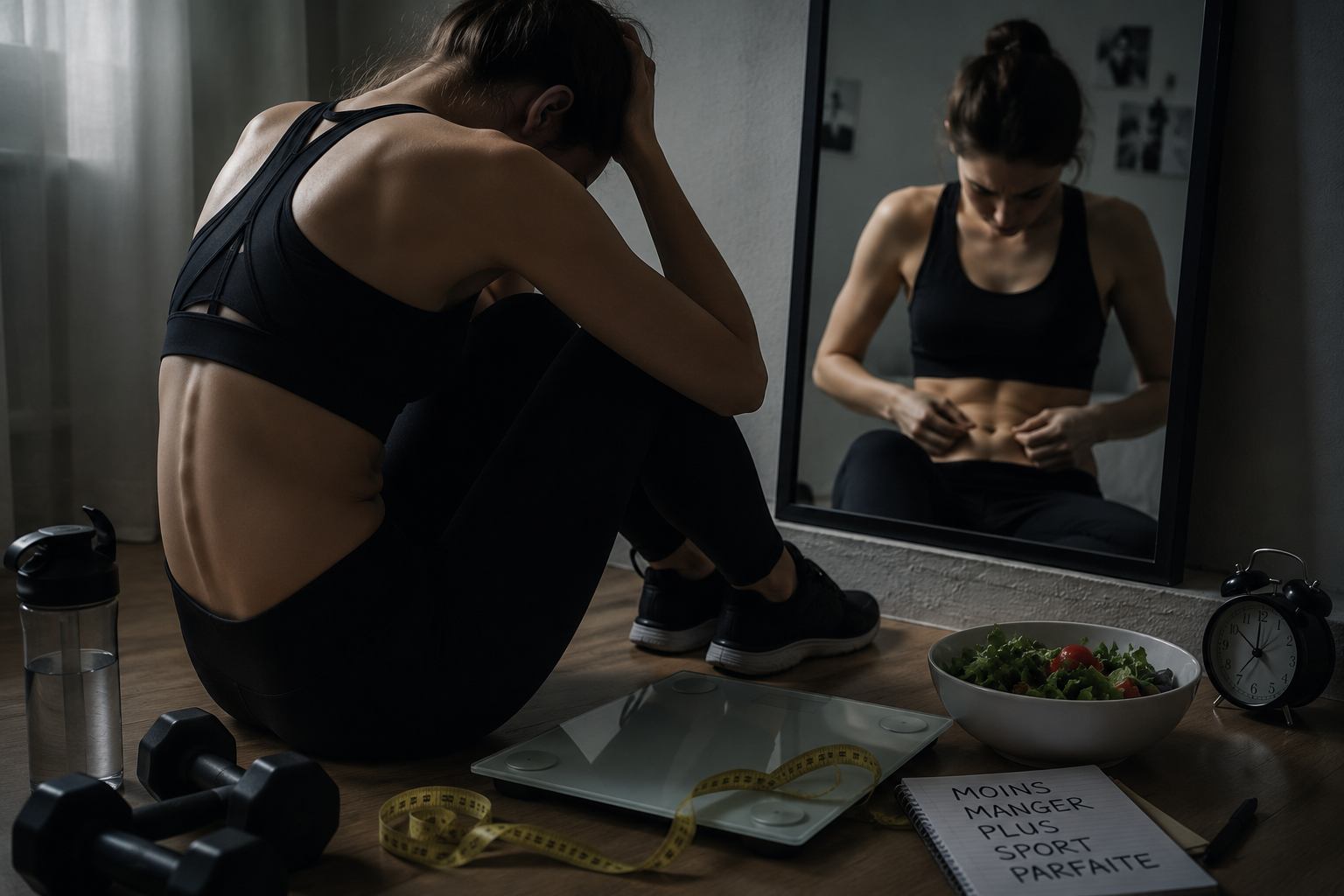addiction au sport et anorexie